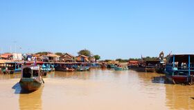 Floating Villages on Tonle Sap Lake, Cambodia